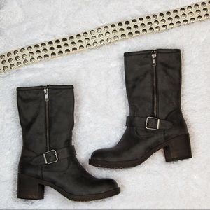 Rocket Dog mid calf boots